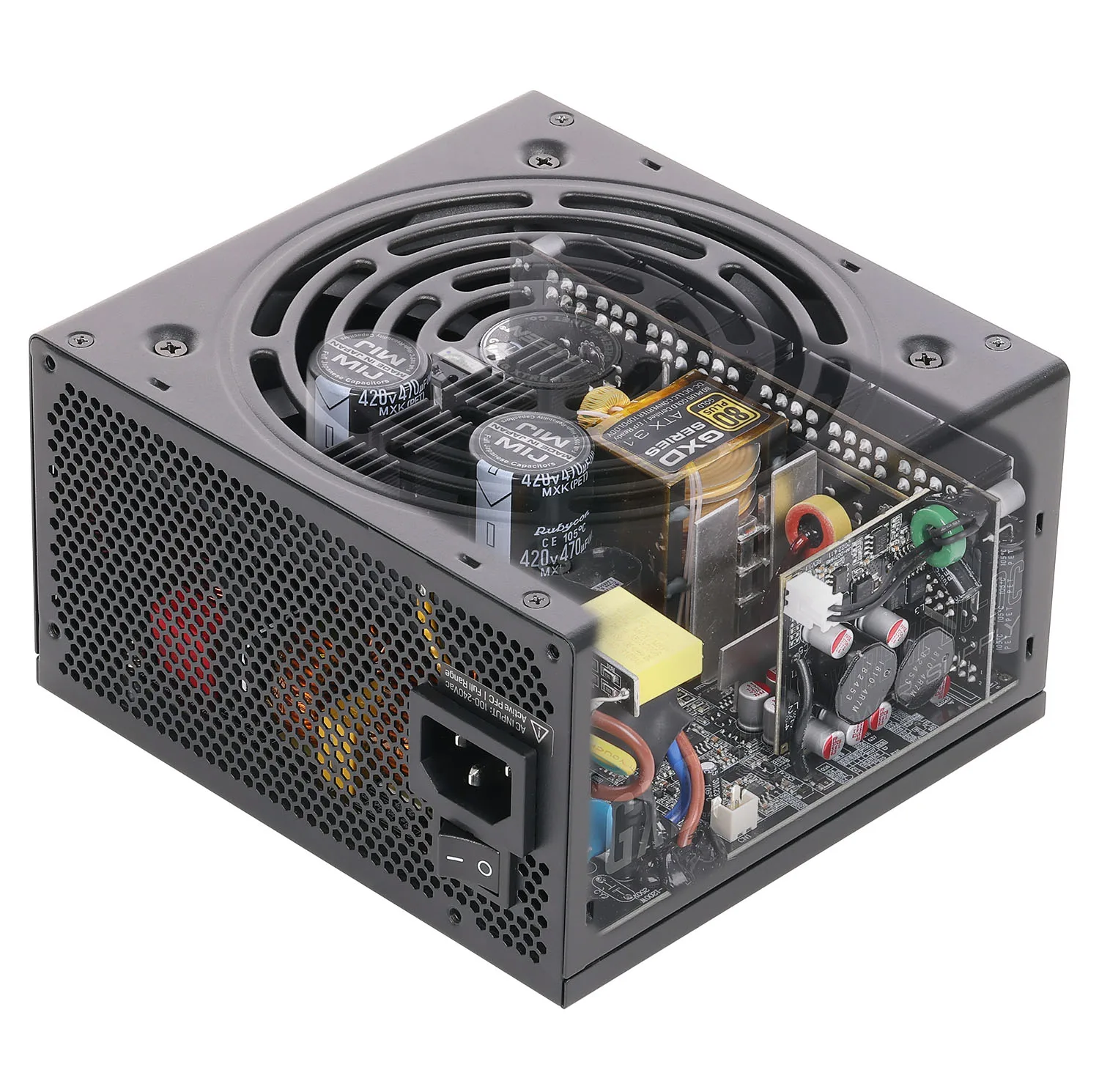 منبع تغذیه کامپیوتر 850w وات گرین مدل GP850B-GXD