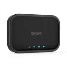 مودم همراه 4G آلکاتل مدل MW12VK با پشتیبانی CAT12، سرعت دانلود 600 و آپلود 100 مگابیت بر ثانیه، اتصال همزمان 32 کاربر، باتری 4300 میلی‌آمپر ساعت و اتصال بی‌سیم و باسیم