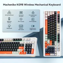 کیبورد بی سیم ماچنیک مدل KG98
