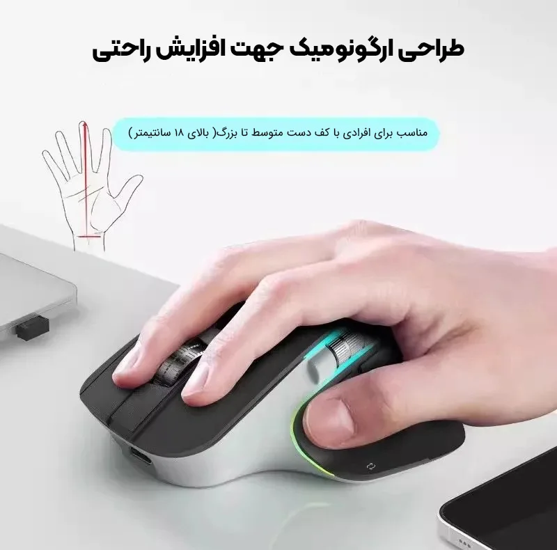 ماوس بی سیم ایسر مدل OMR225