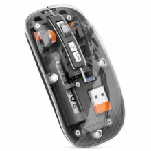ماوس بی سیم گرین لاین مدل transparent mouse 2