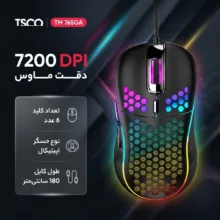 ماوس گیمینگ تسکو مدل TM 765GA