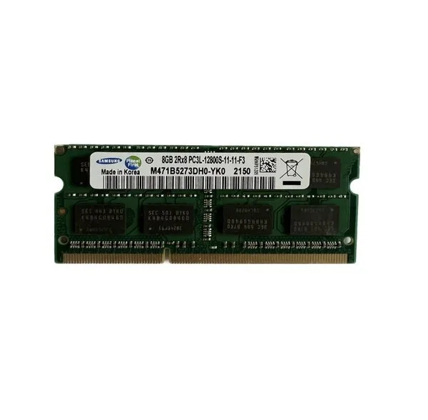 رم لپ تاپ  ddr3L تك كاناله 1600 مگاهرتز سامسونگ مدل pc3L-12800 ظرفيت 8 گيگابايت