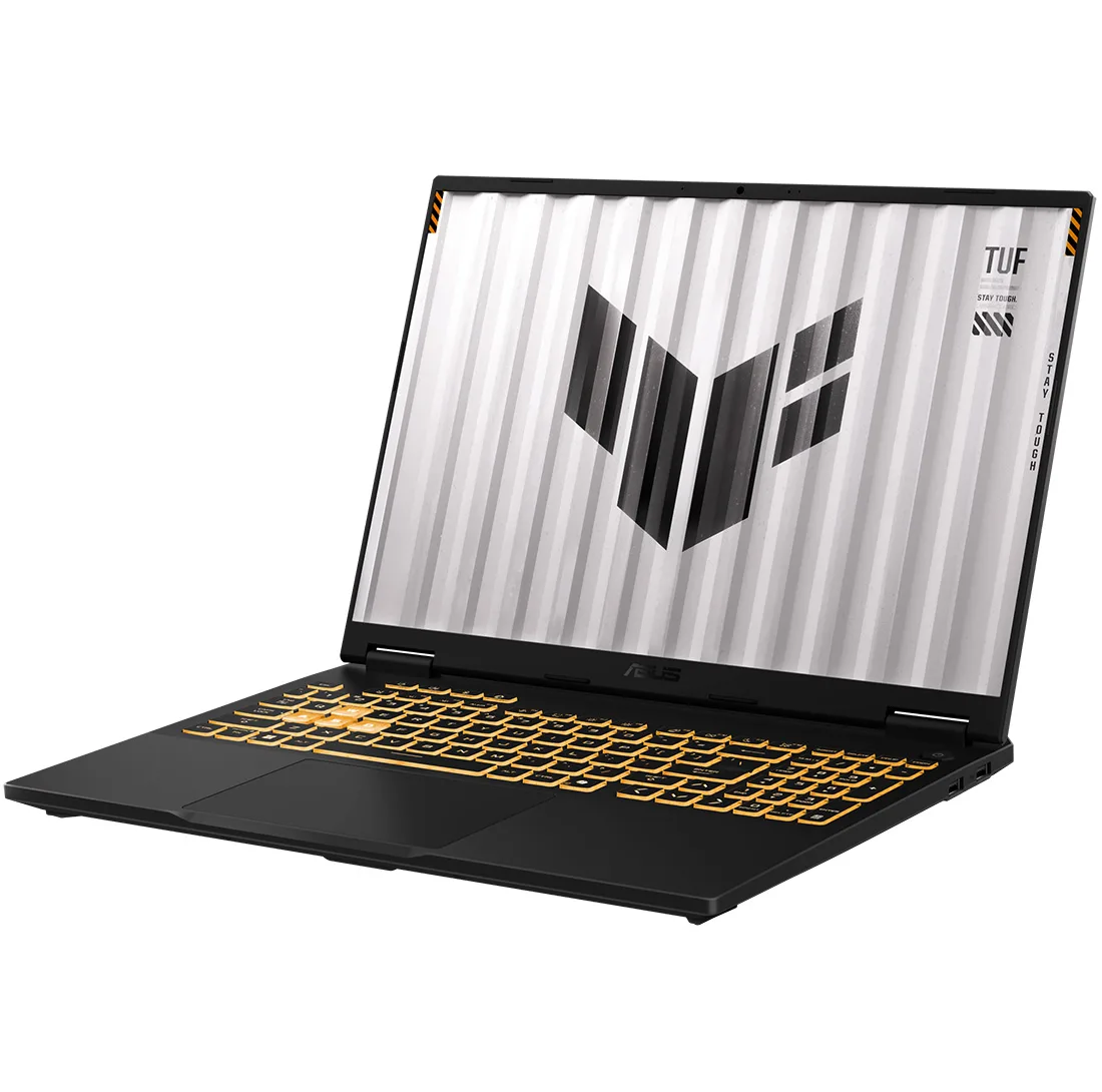لپ تاپ 16 اینچی ایسوس مدل TUF Gaming F16 FX608JH-i5 13450HX-24GB DDR5 5600MHz-512GB SSD-RTX5050 8GB-FHD 165Hz - کاستوم شده