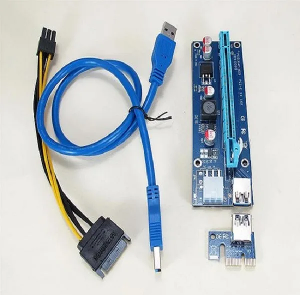 رایزر کارت گرافیک تبدیل PCI EXPRESS 1X به 16Xمدل 009S