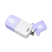 فلش مموری کوئین تک مدل ROOT ظرفیت 64 گیگابایت با رابط USB 2.0 و سرعت خواندن 25 مگابایت بر ثانیه، طراحی درپوش‌دار و بند آویز، سازگار با تمام سیستم‌عامل‌ها و دستگاه‌های مختلف
