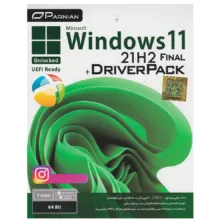 سیستم عامل Windows 11 21H2 Unlocked + DriverPack Solution نشر پرنیان