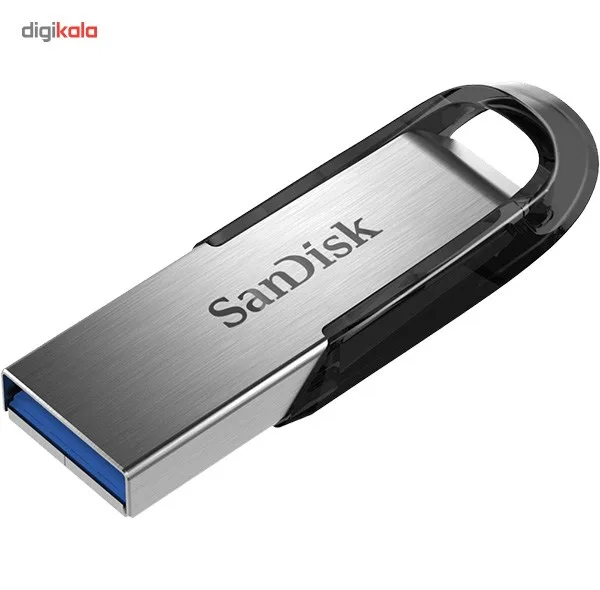 فلش مموری سندیسک مدل CZ73 ظرفیت 128 گیگابایت با بدنه فلزی، رابط USB 3.0 و سرعت انتقال 150 مگابایت بر ثانیه، سازگار با کامپیوتر، لپتاپ، گوشی و تلویزیون