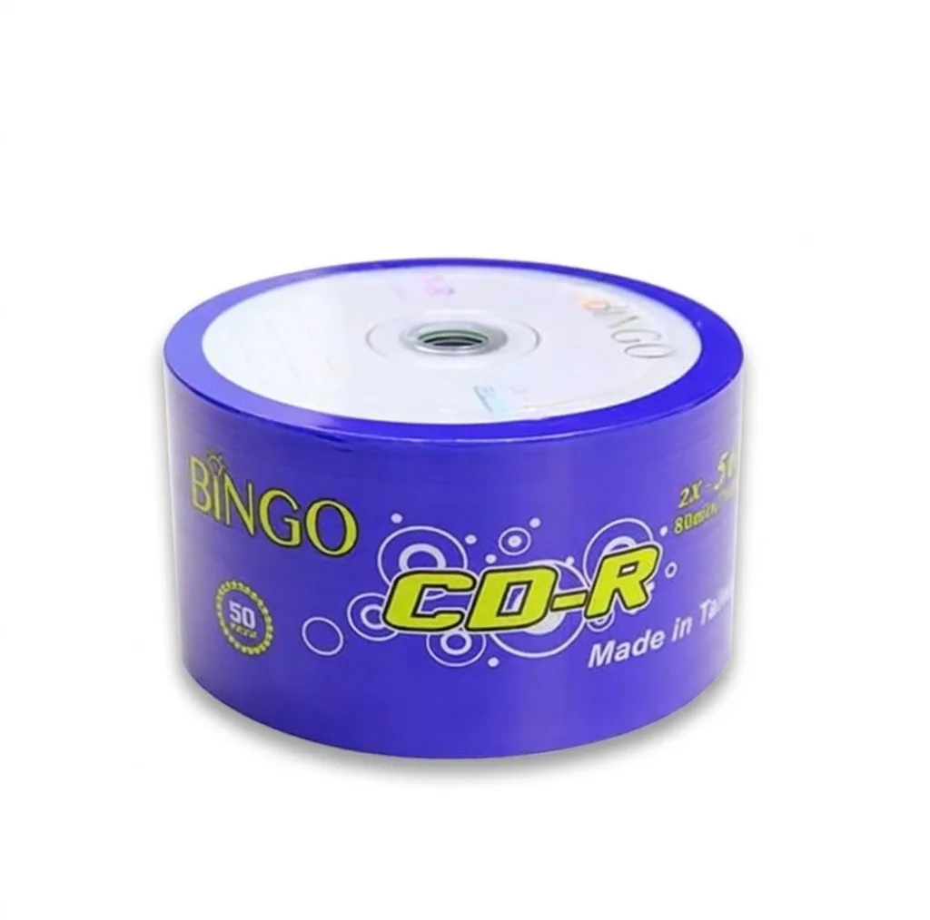 سی دی خام بینگو مدل ACR بسته 50 عددی