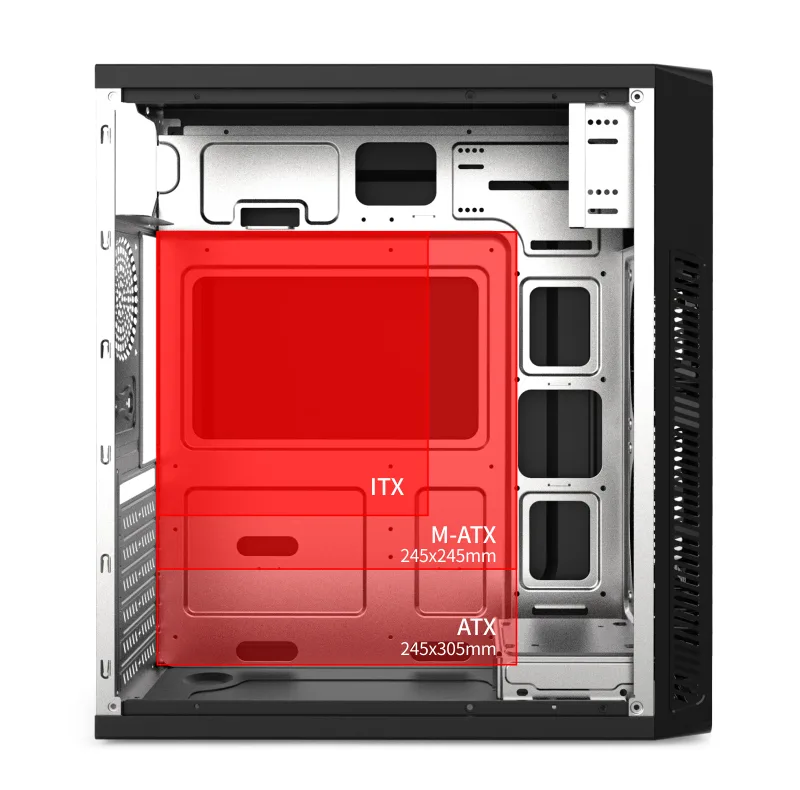 کیس کامپیوتر هایپرکوول مدل A17-USB3.0