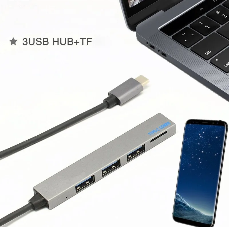 هاب 4 پورت USB-C مدل 4PR