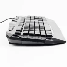 کیبورد گیمینگ هیسکا مدل HX-KEG400 RGB، سوییچ ممبران، Full-Size نورپردازی RGB
