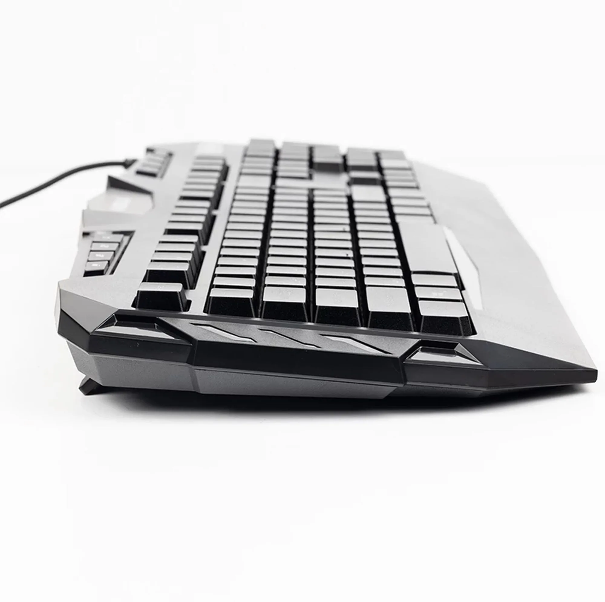کیبورد گیمینگ هیسکا مدل HX-KEG400 RGB، سوییچ ممبران، Full-Size نورپردازی RGB
