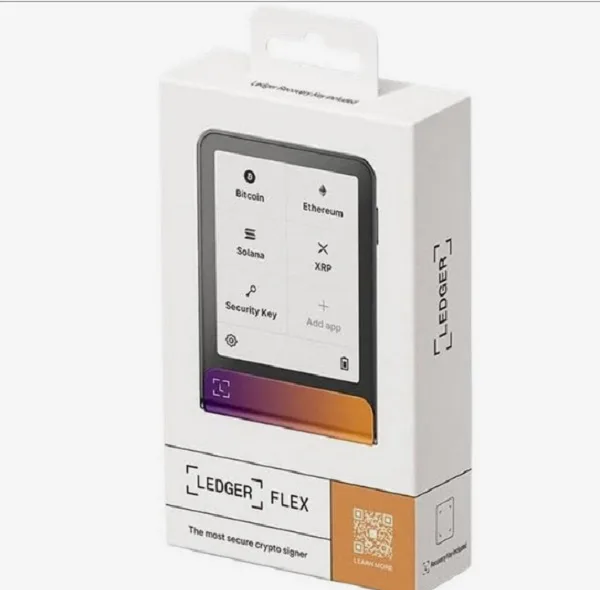 کیف پول سخت افزاری لجر مدل فلکس طرح Ferro Fuchsia به همراه کلید ریکاوری