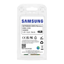 رم لپ تاپ DDR4 تک کاناله 3200 مگاهرتز CL22 سامسونگ مدل M471A5244CB0 ظرفیت 4 گیگابایت