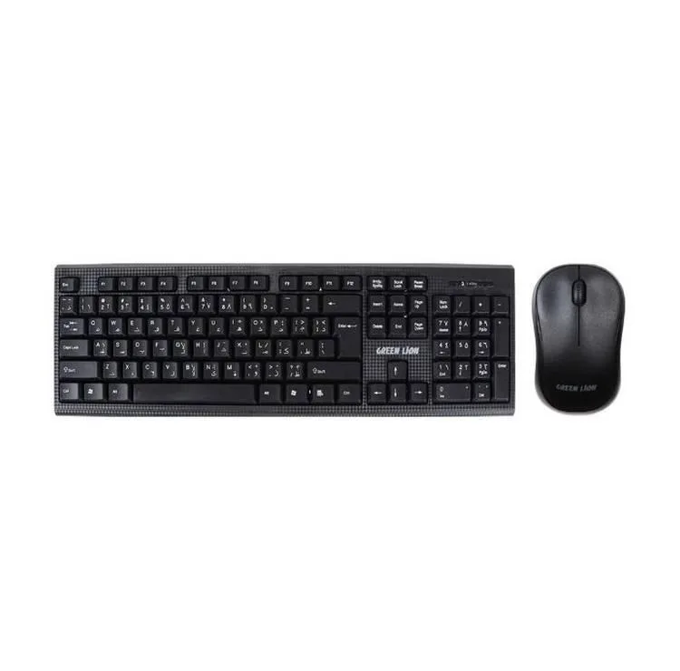 کیبورد و ماوس بی سیم گرین لاین مدل GNWS24GKEYMBK