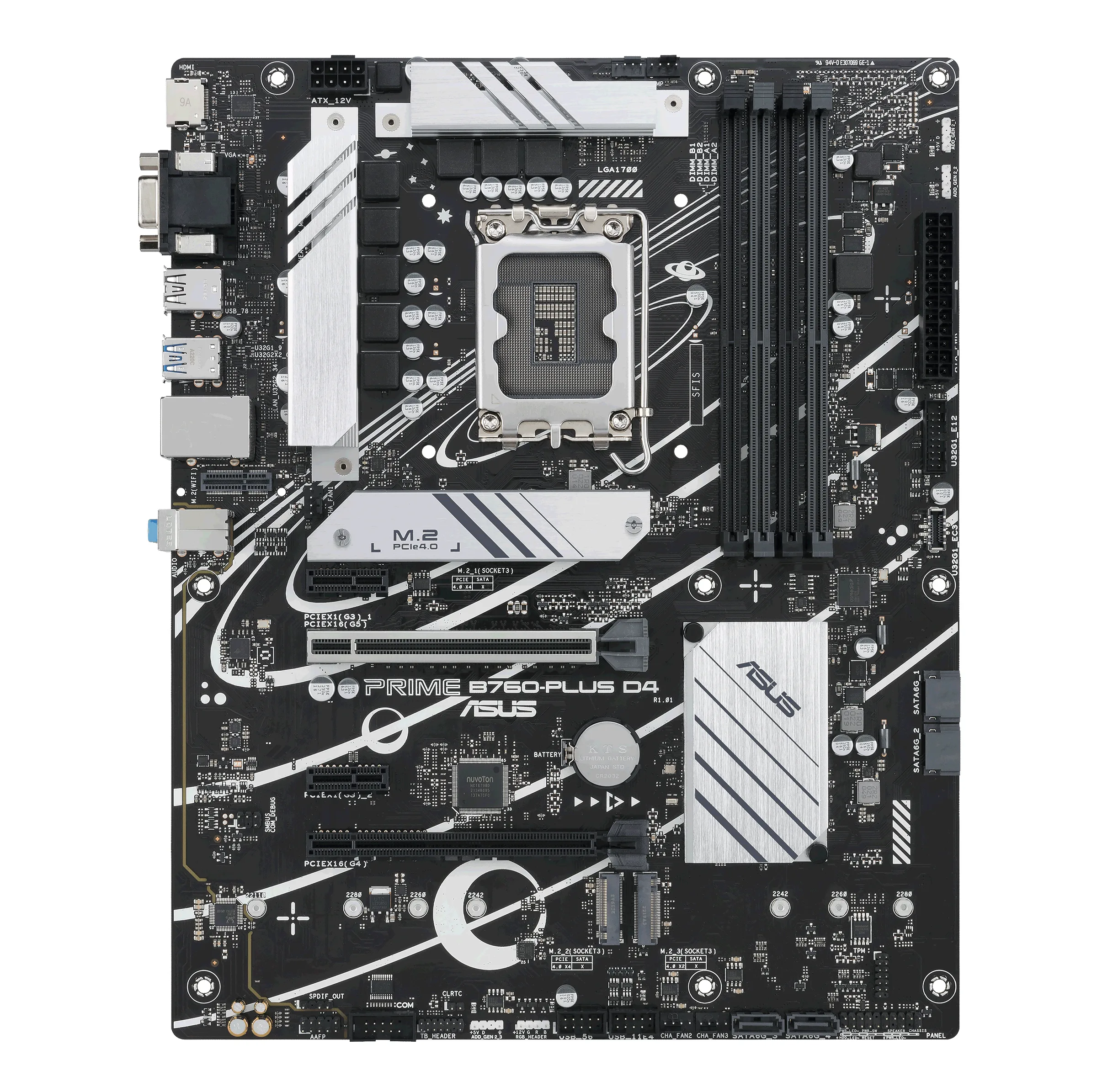 مادربرد ایسوس مدل PRIME B760-PLUS D4