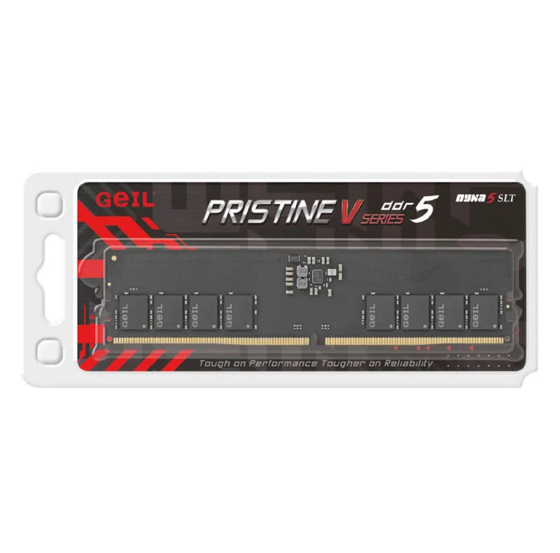 رم دسکتاپ DDR5 تک کاناله 16 گیگابایت گیل مدل Pristine فرکانس 5200 مگاهرتز تایمینگ CL38 ماژول U-DIMM با ضمانت مادام‌العمر