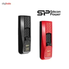 فلش مموری Silicon power مدل BLAZE B50 ظرفیت 128 گیگابایت