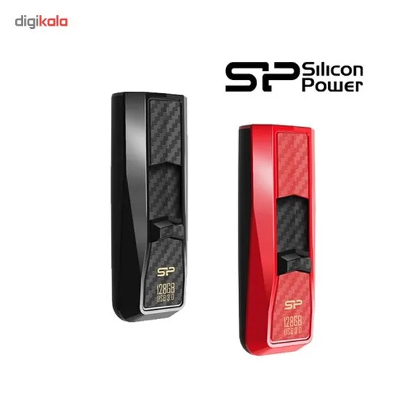 فلش مموری Silicon power مدل BLAZE B50 ظرفیت 128 گیگابایت