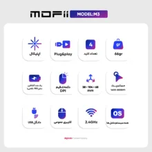 ماوس بی سیم مافی مدل M3