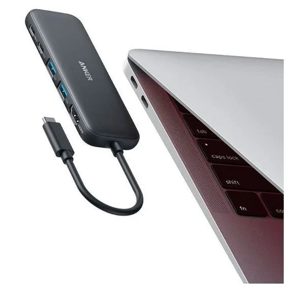 هاب 5 پورت USB-C انکر مدل 332