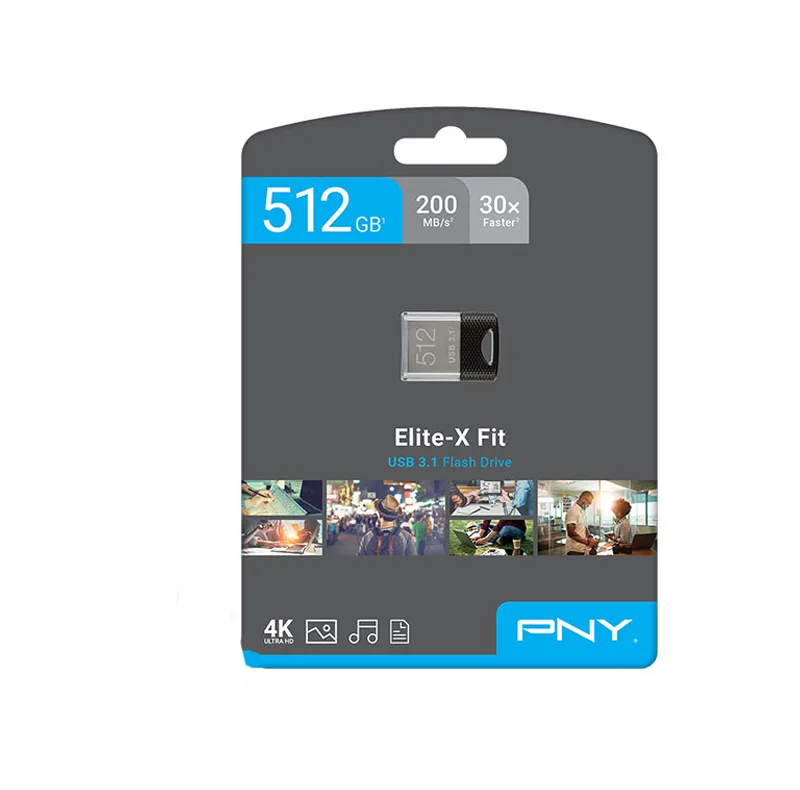 فلش مموری پی ان وای مدل ELITE-X FIT USB3.1  ظرفیت 512 گیگابایت
