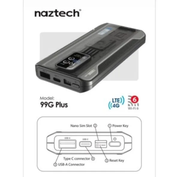 مودم نزتک مدل 4G LTE 99G Plus