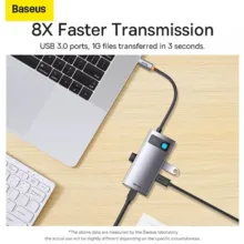 هاب 4 پورت USB-C باسئوس مدل Starjoy BS-OH067