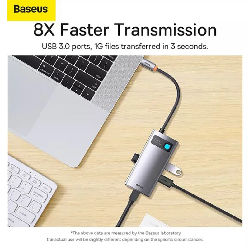 هاب 4 پورت USB-C باسئوس مدل Starjoy BS-OH067