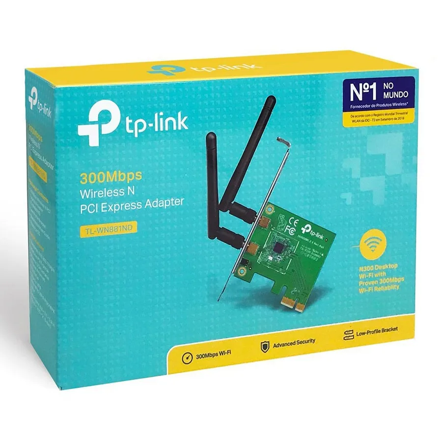 کارت شبکه بیسیم 300Mbps تی پی-لینک TL-WN881ND