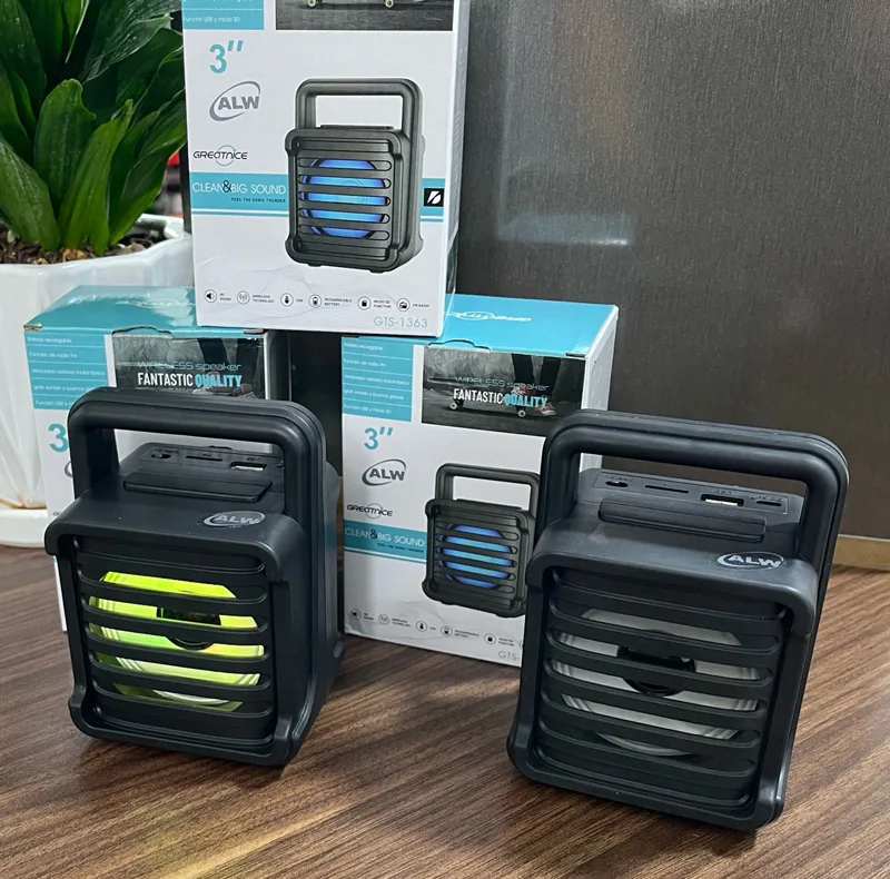 اسپیکر بلوتوثی قابل حمل ای ال وی مدل GTS-1363