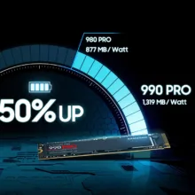 اس اس دی اینترنال PCIe Gen4 x4 سامسونگ مدل PRO 990 ظرفیت 2 ترابایت