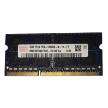 رم لپ‌تاپ 4 گیگابایت DDR3 تک کاناله 1333 مگاهرتز CL9 هاینیکس مدل PC3-10600s SO-DIMM