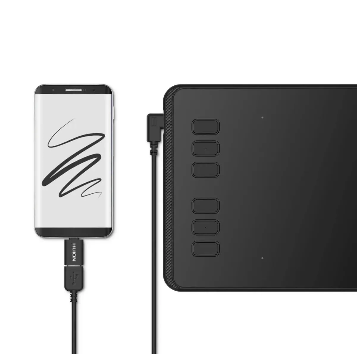 تبلت گرافیکی هوئیون مدل H640P به همراه قلم نوری