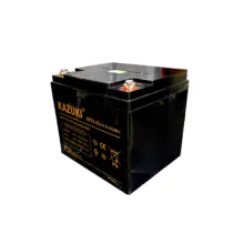 باتری UPS با ولتاژ 12 ولت و شدت جریان 45 آمپرساعت کازوکی مدل HP12-45 GEL