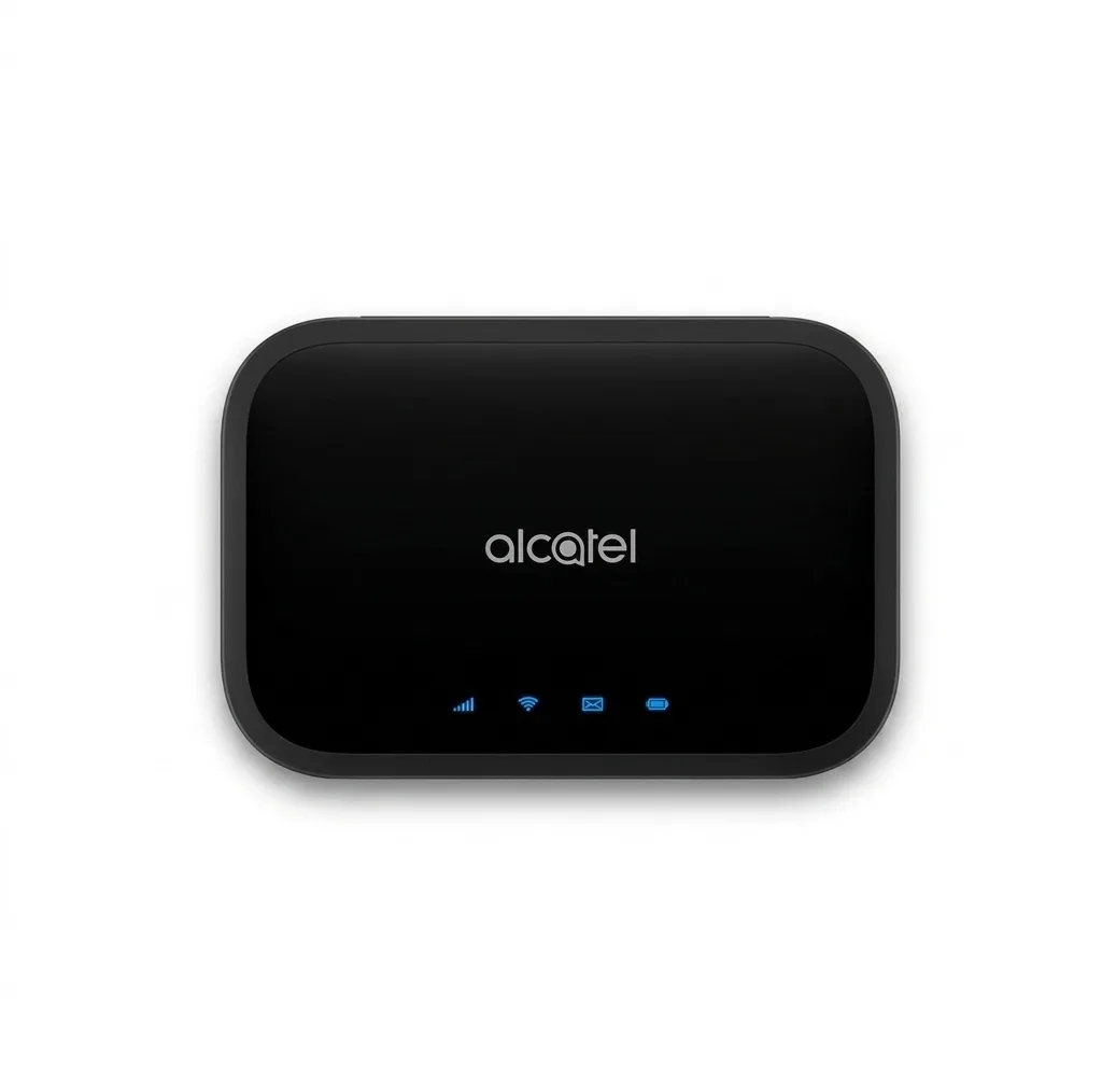 مودم همراه 4G آلکاتل مدل MW12VK با پشتیبانی CAT12، سرعت دانلود 600 و آپلود 100 مگابیت بر ثانیه، اتصال همزمان 32 کاربر، باتری 4300 میلی‌آمپر ساعت و اتصال بی‌سیم و باسیم