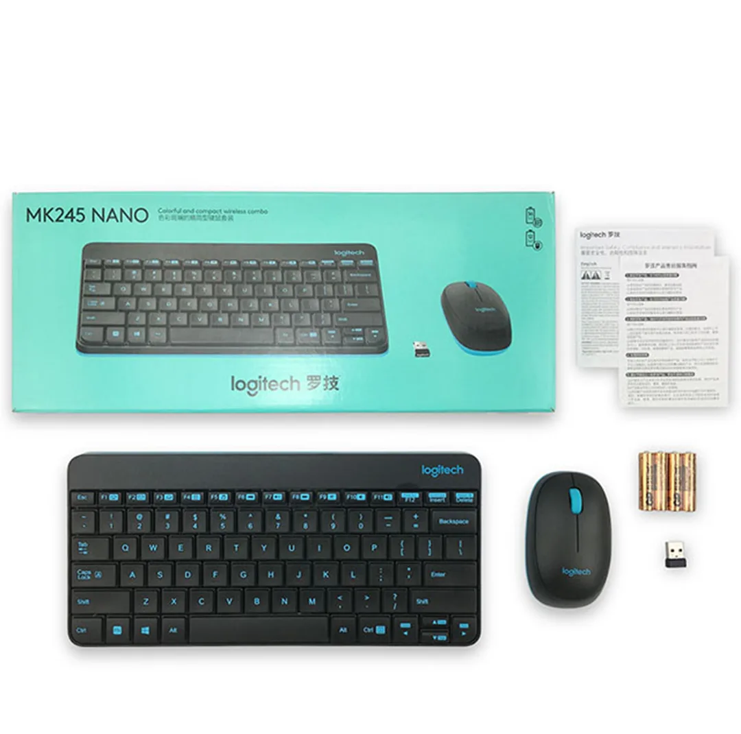 کیبورد و ماوس لاجیتک مدل MK245 NANO