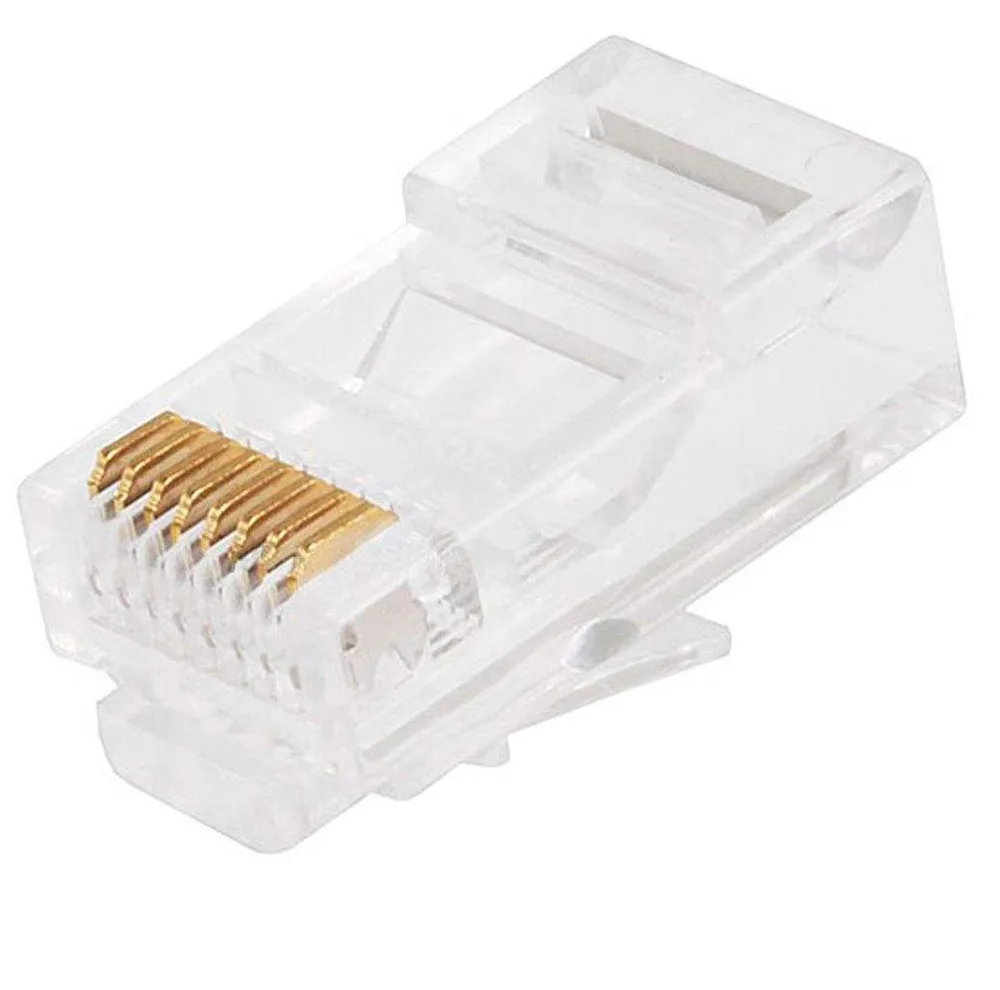سوکت شبکه CAT6 دی لینک مدل Dce JRJ45 بسته 100 عددی