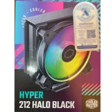 خنک کننده پردازنده کولر مستر مدل Hyper 212 Halo Black ARGB