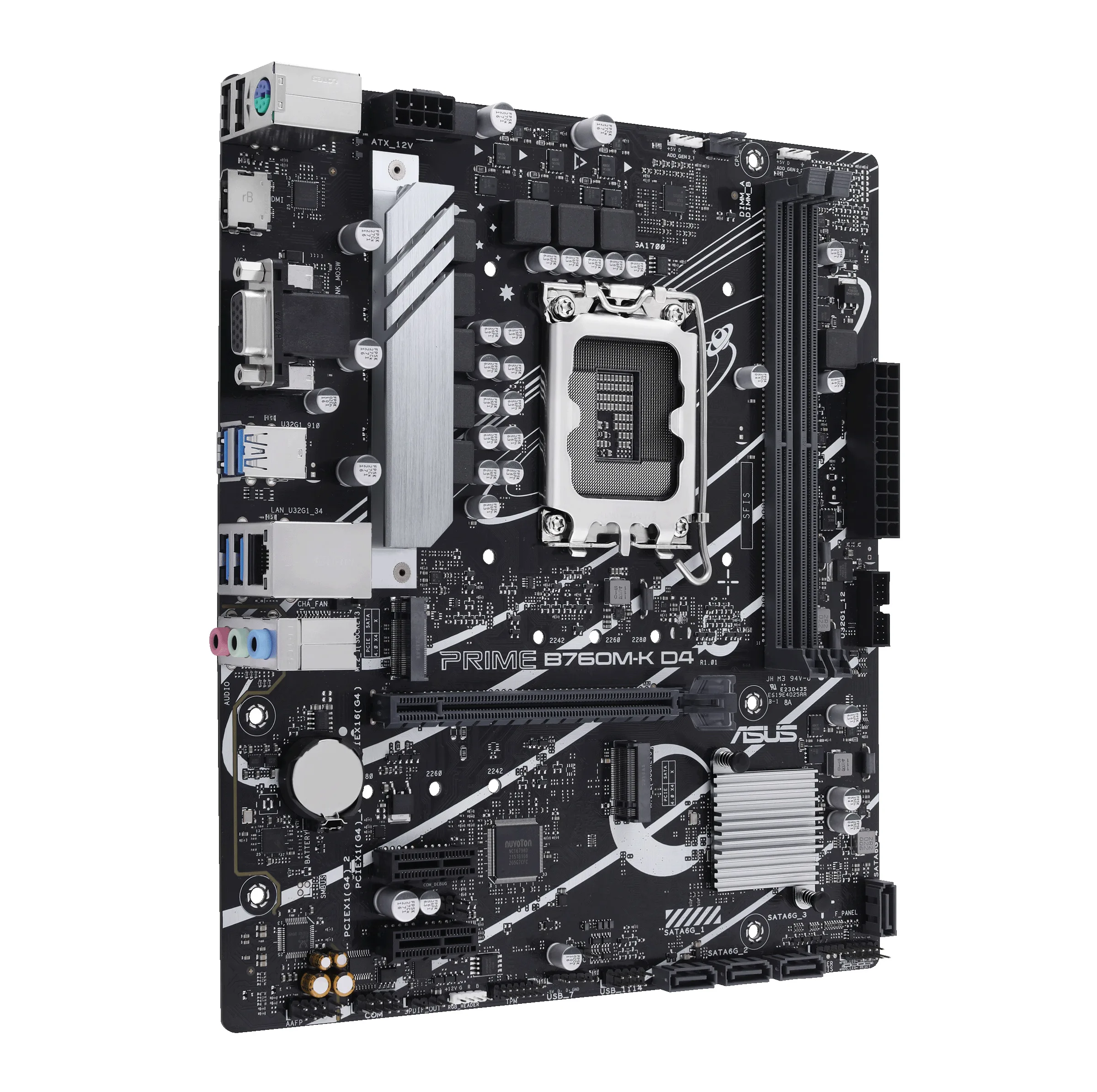 مادربرد ایسوس مدل PRIME B760M-K D4