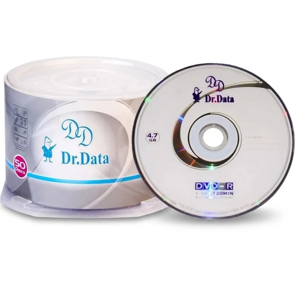 دی وی دی خام دکتر دیتا مدل DVDR بسته 50 عددی