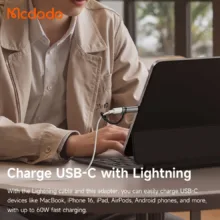 مبدل لایتنینگ به USB-C مک دودو مدل OT-018