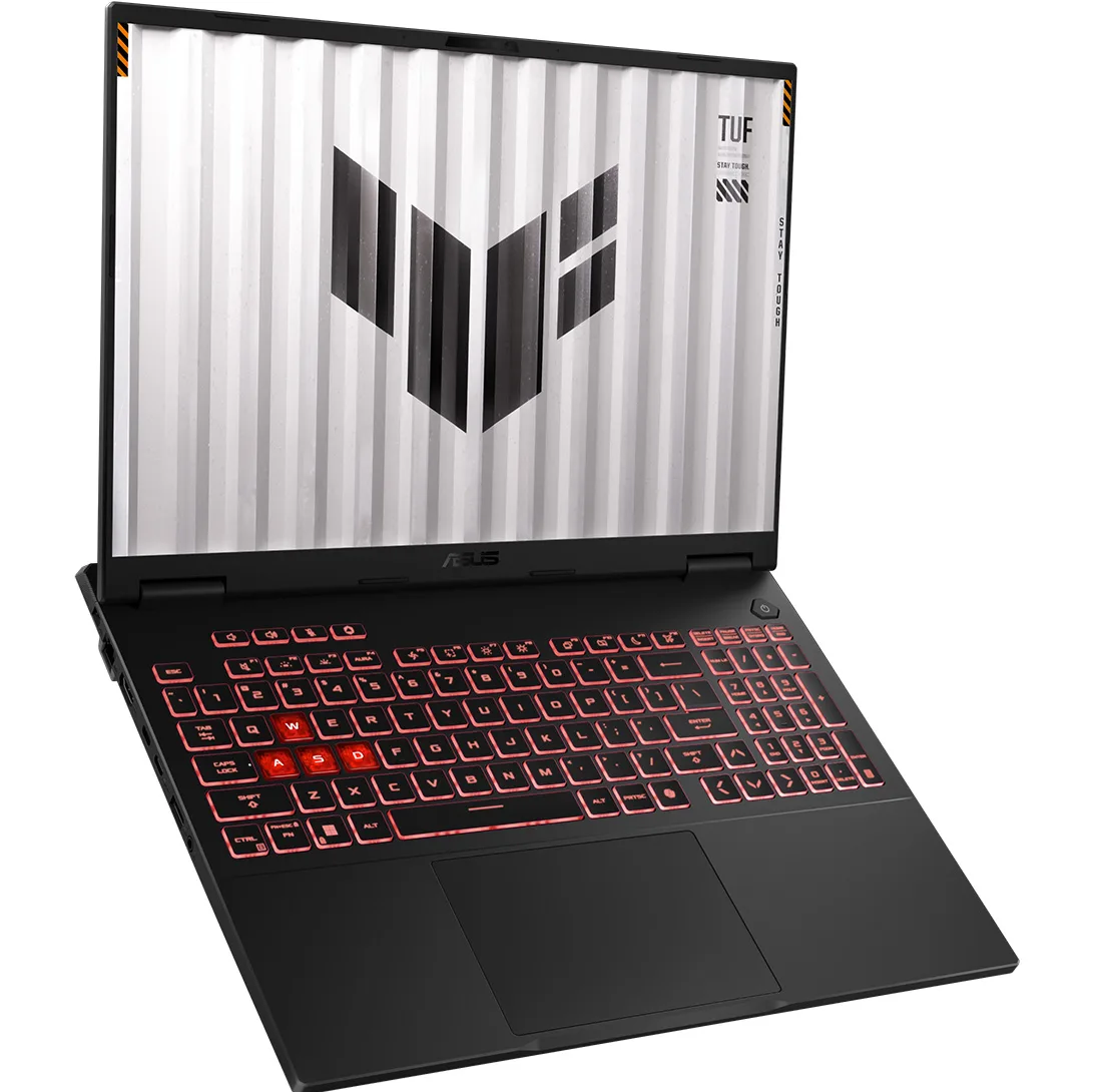 لپ تاپ 16 اینچی ایسوس مدل TUF Gaming A16 FA608PP-Ryzen 9 8940HX-RTX5070 8GB-24GB DDR5 5600MHz-1TB SSD-2.5K 165Hz - کاستوم شده