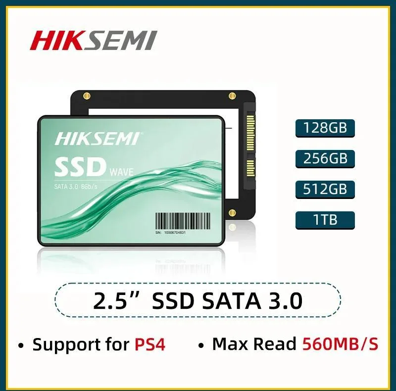 اس اس دی اینترنال SATA هایکسمی مدل WAVE S ظرفیت یک ترابایت