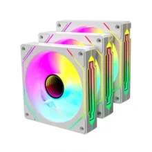 فن کیس ردراگون مدل GC-F015 سفید بسته ۳ عددی