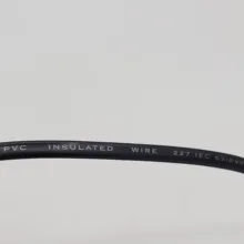کابل برق دو پین لوتوس مدل 2x0.75mm طول 1.5 متر