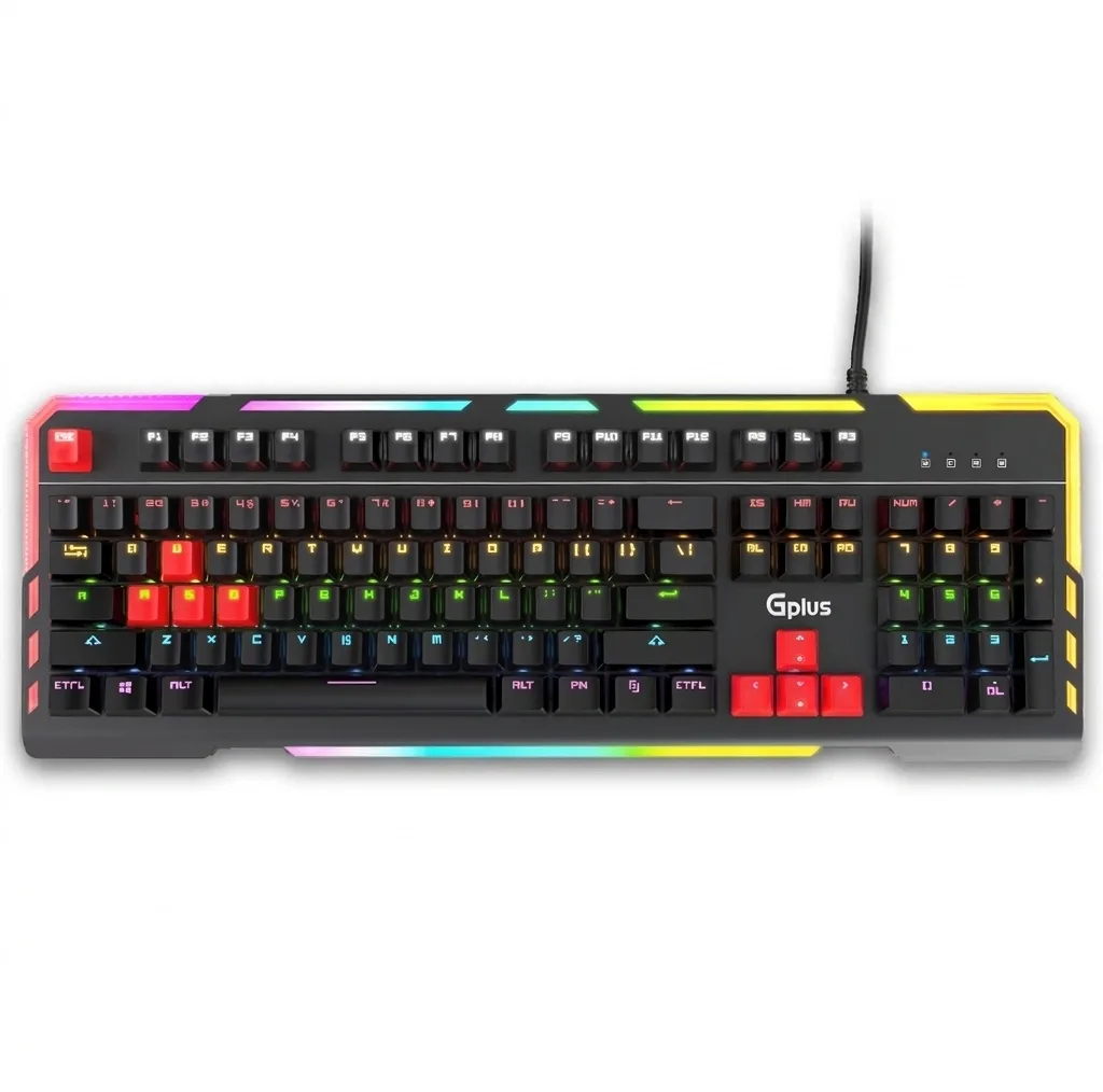 کیبورد مخصوص بازی جی پلاس مدل GMK-K560W