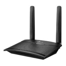 مودم 3G/4G خانگی تی پی-لینک مدل MR100 با قابلیت اتصال سیم‌کارت، پشتیبانی از 32 کاربر همزمان، سرعت دانلود 300 مگابیت و آپلود 150 مگابیت بر ثانیه، فرکانس 2.4 گیگاهرتز، امنیت پیشرفته و کنترل والدین