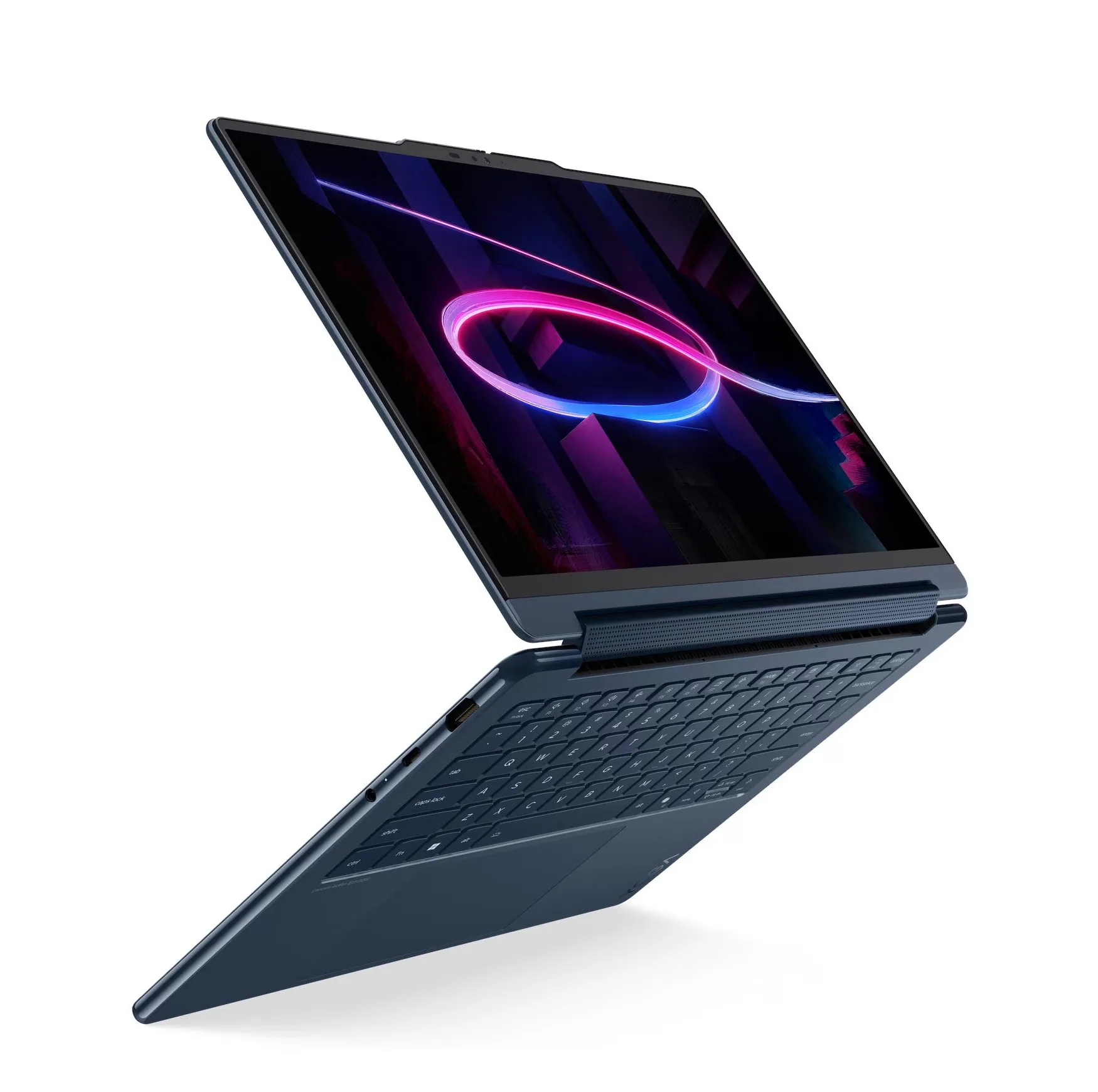 لپ تاپ 14 اینچی لنوو مدل Yoga 9i 2-in-1 14IPH11 Aura Edition-Core Ultra 7 355-32GB LPDDR5X 7467MHz-1TB SSD-2.8K OLED Touch-Backlit-W به همراه قلم